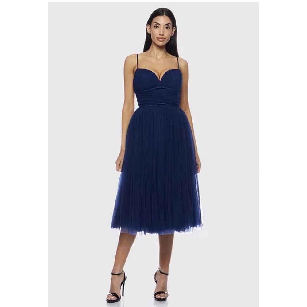 Alex And Sophia‎ Juniors' Mesh Tulle Sleeveless Midi Dress. Size 1/2. $129